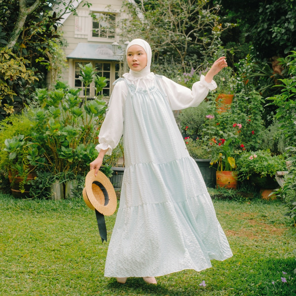 Image of Eclemix Overall Kala | Overall Wanita A Line Tali Tanpa Lengan (Inner Dijual Terpisah)
